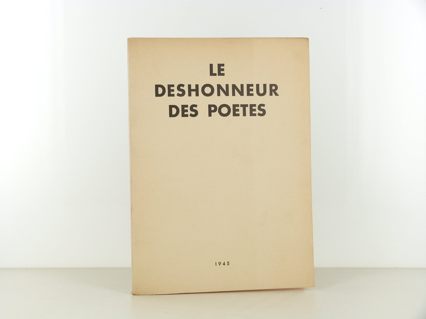 The Dishonor of Poets