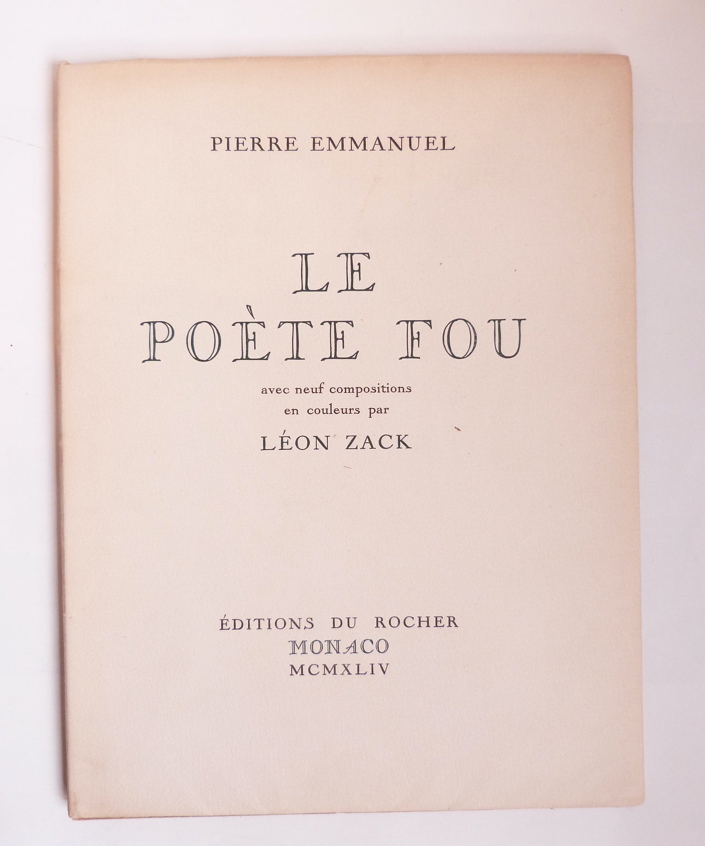 Le poète fou