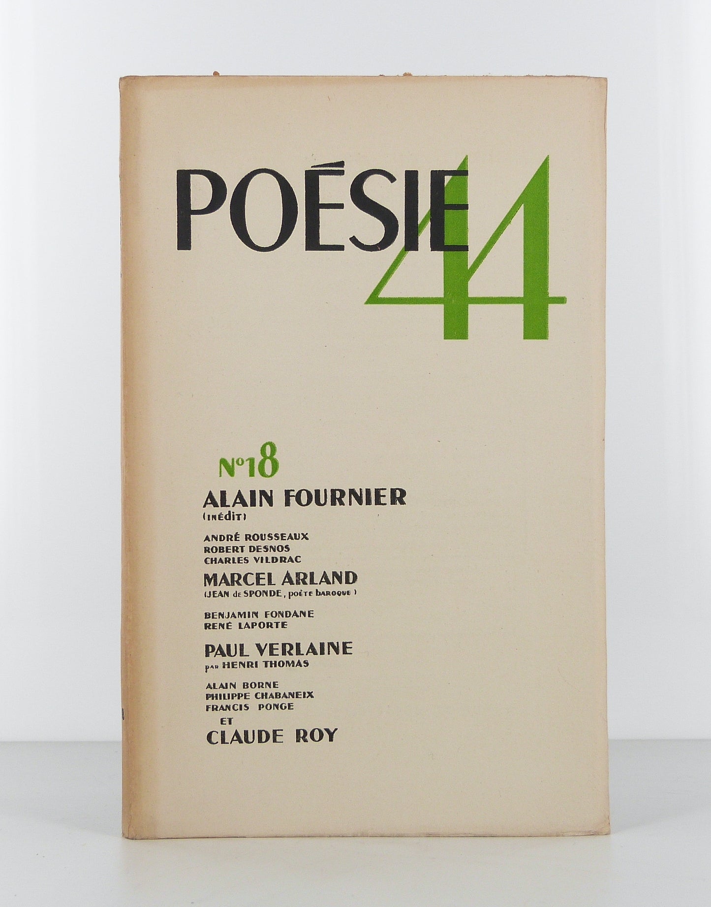 Poésie 44, n°18