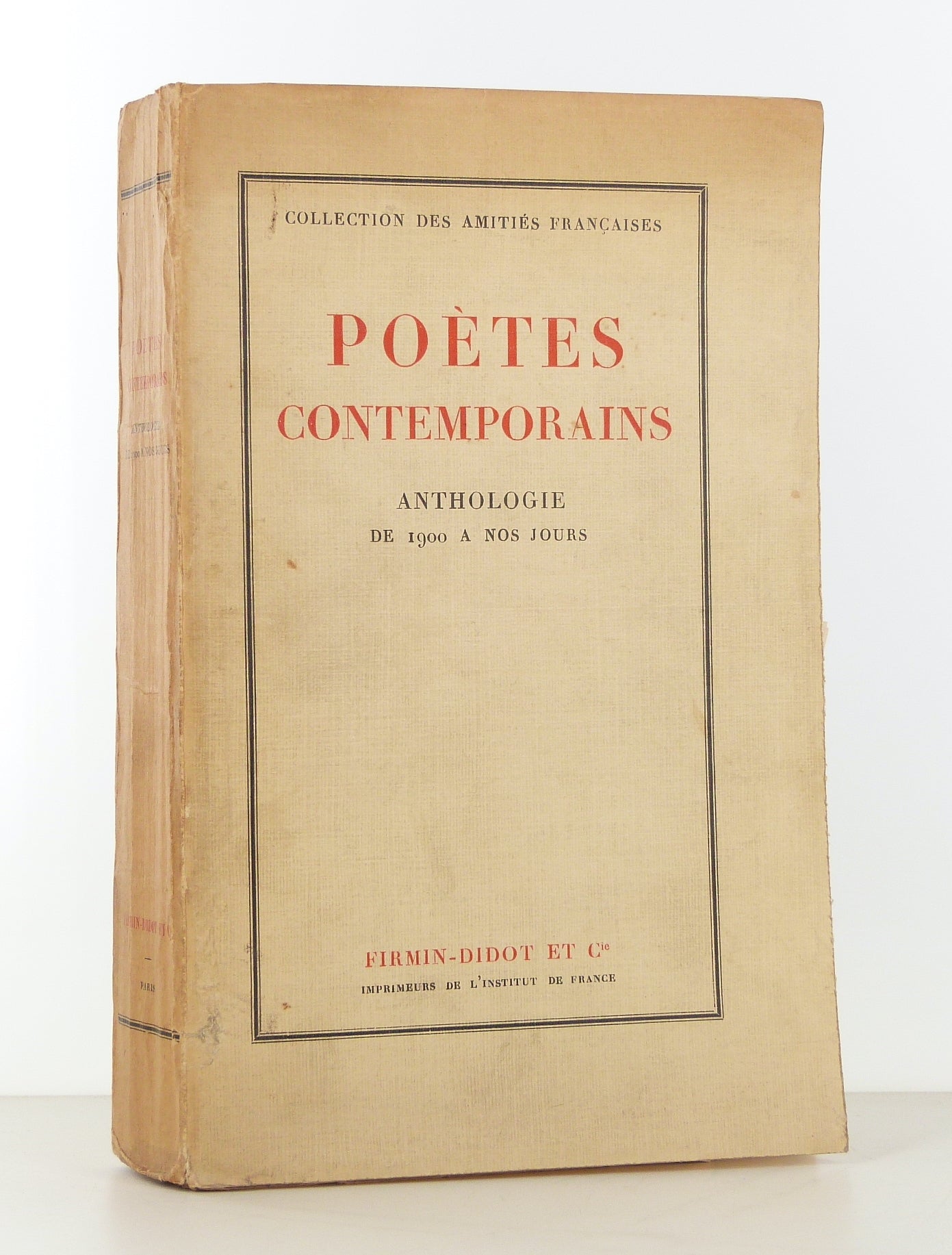 Contemporary Poets. An Anthology from 1900 to the Present Day.