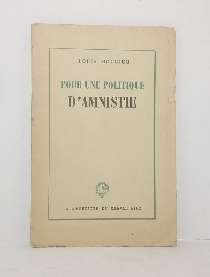 Pour une politique d'amnistie