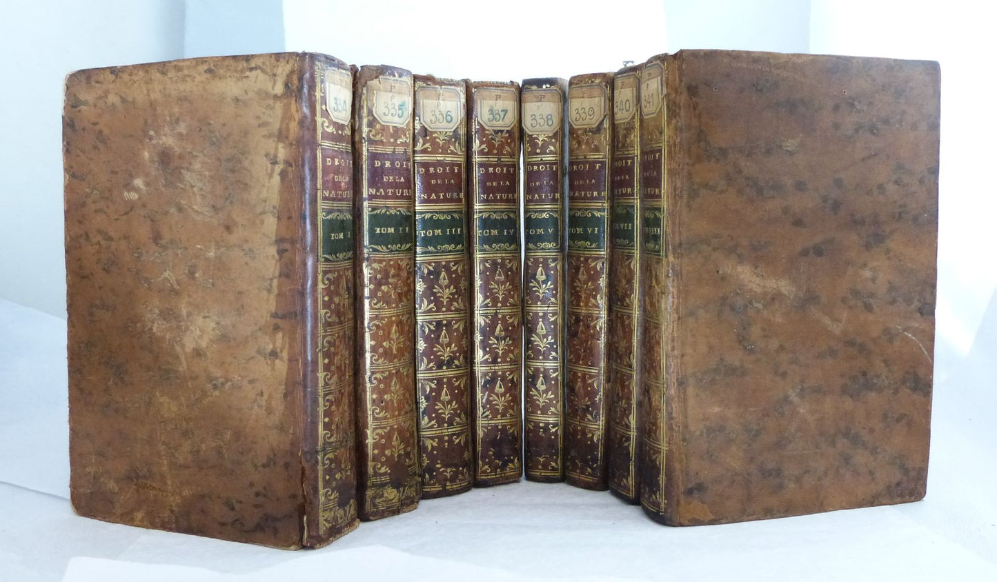 Principes du droit de la nature et des gens - Tomes I à VIII