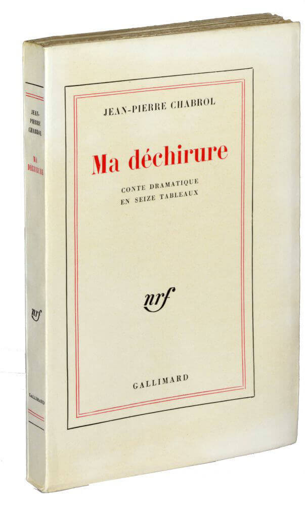 Ma déchirure.