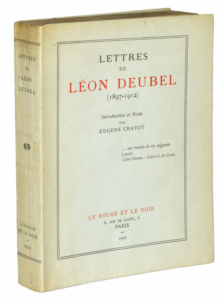 Lettres de Léon Deubel (1897-1912)