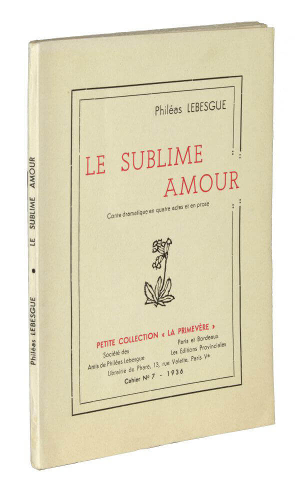 Le sublime amour