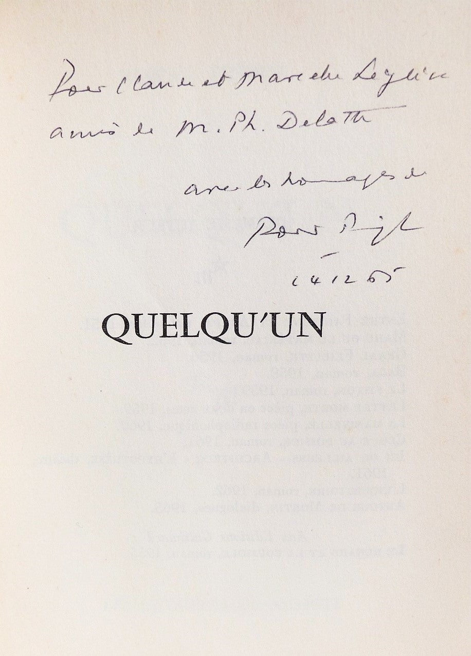 Someone