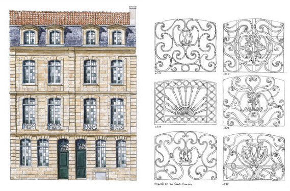 Façades et impostes rue Saint-François