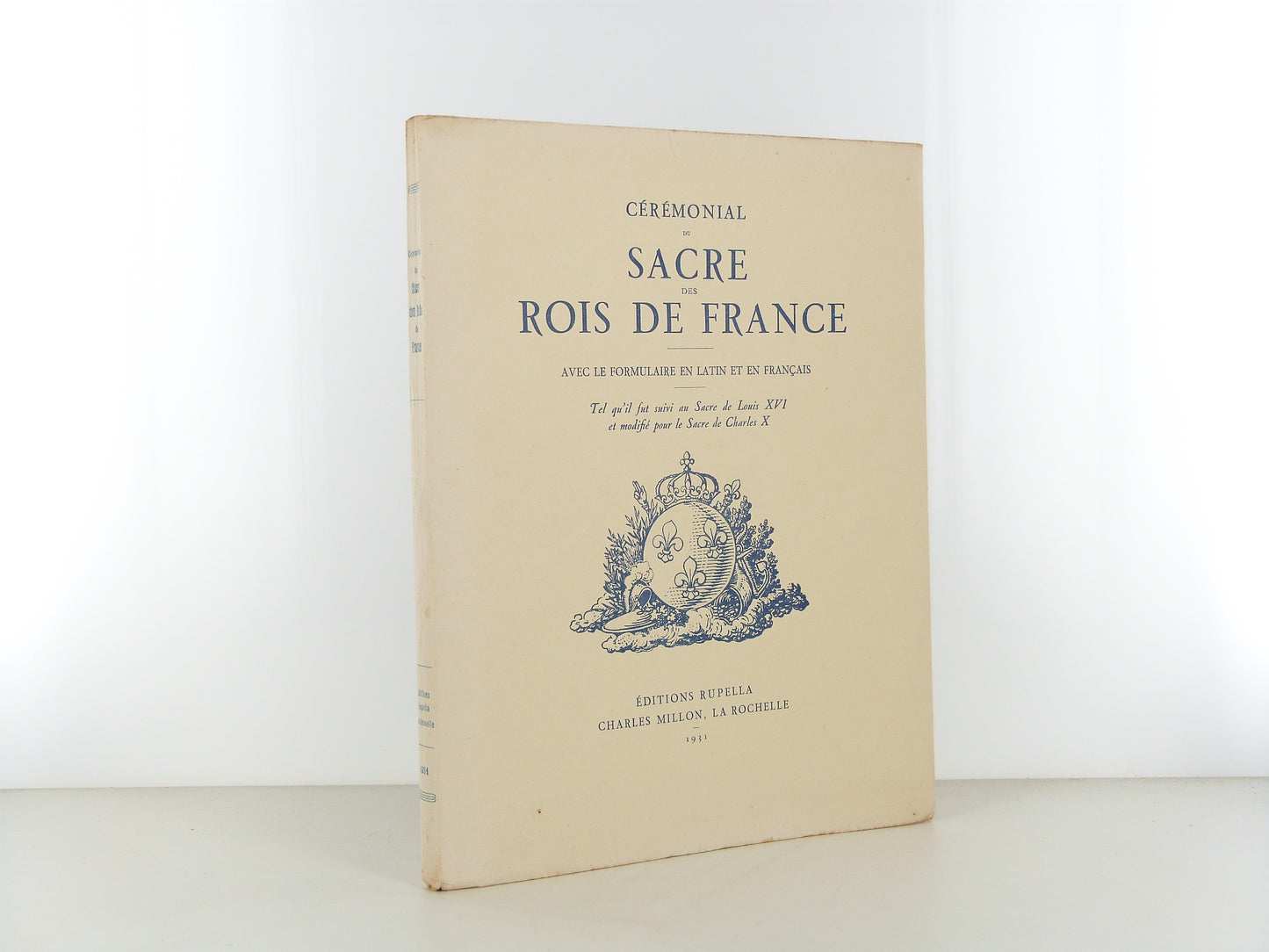Cérémonial du sacre des rois de France