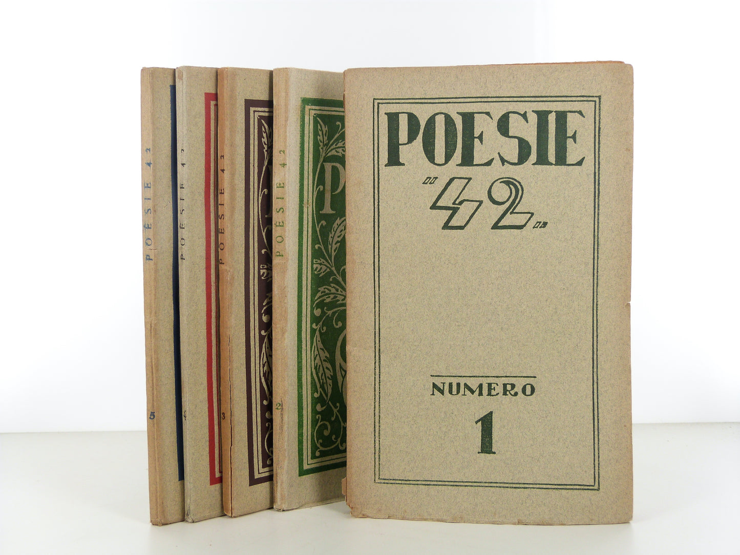 Poésie 42 - numéros 1 à 5