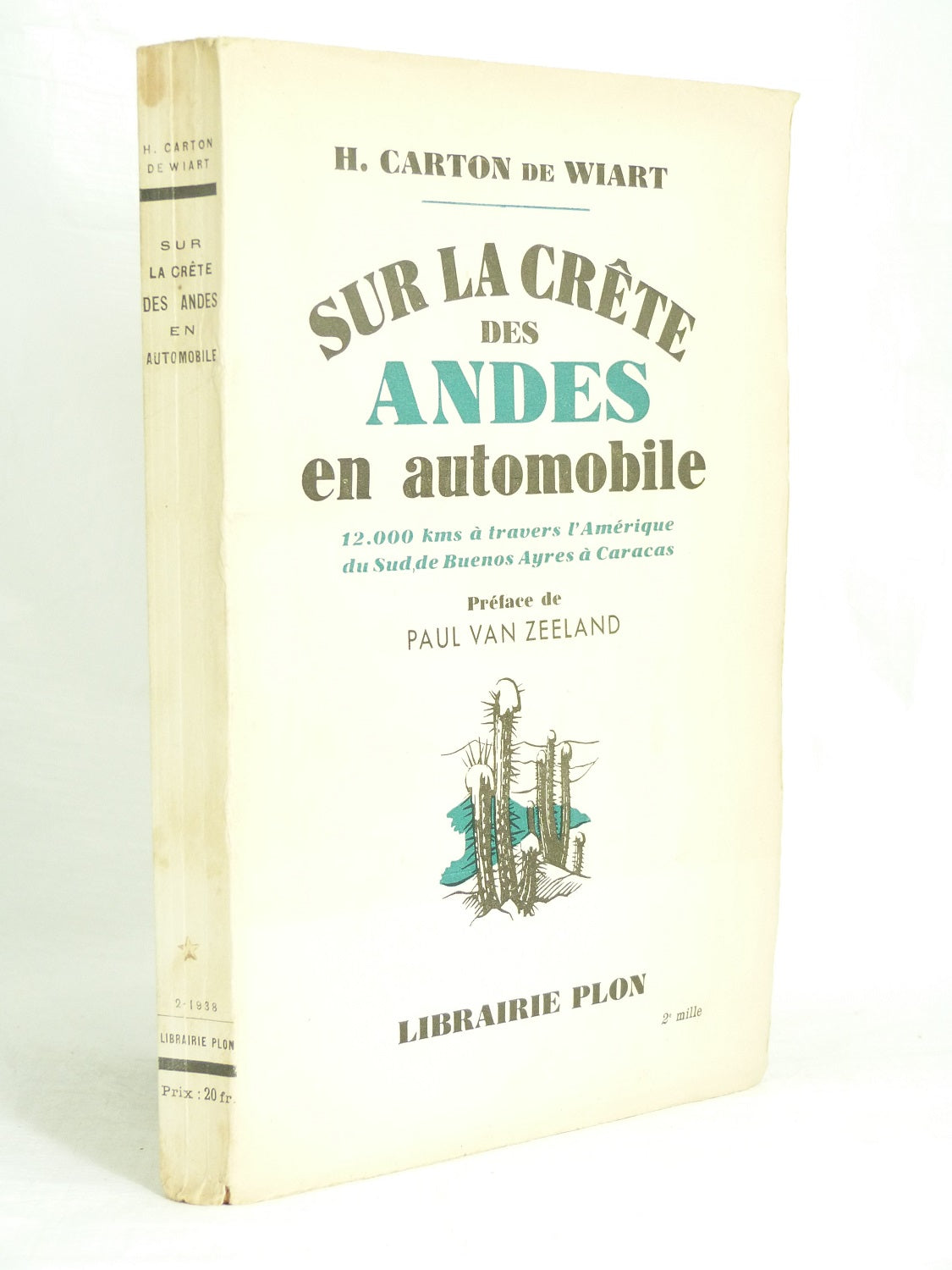 Sur la crête des Andes en automobile