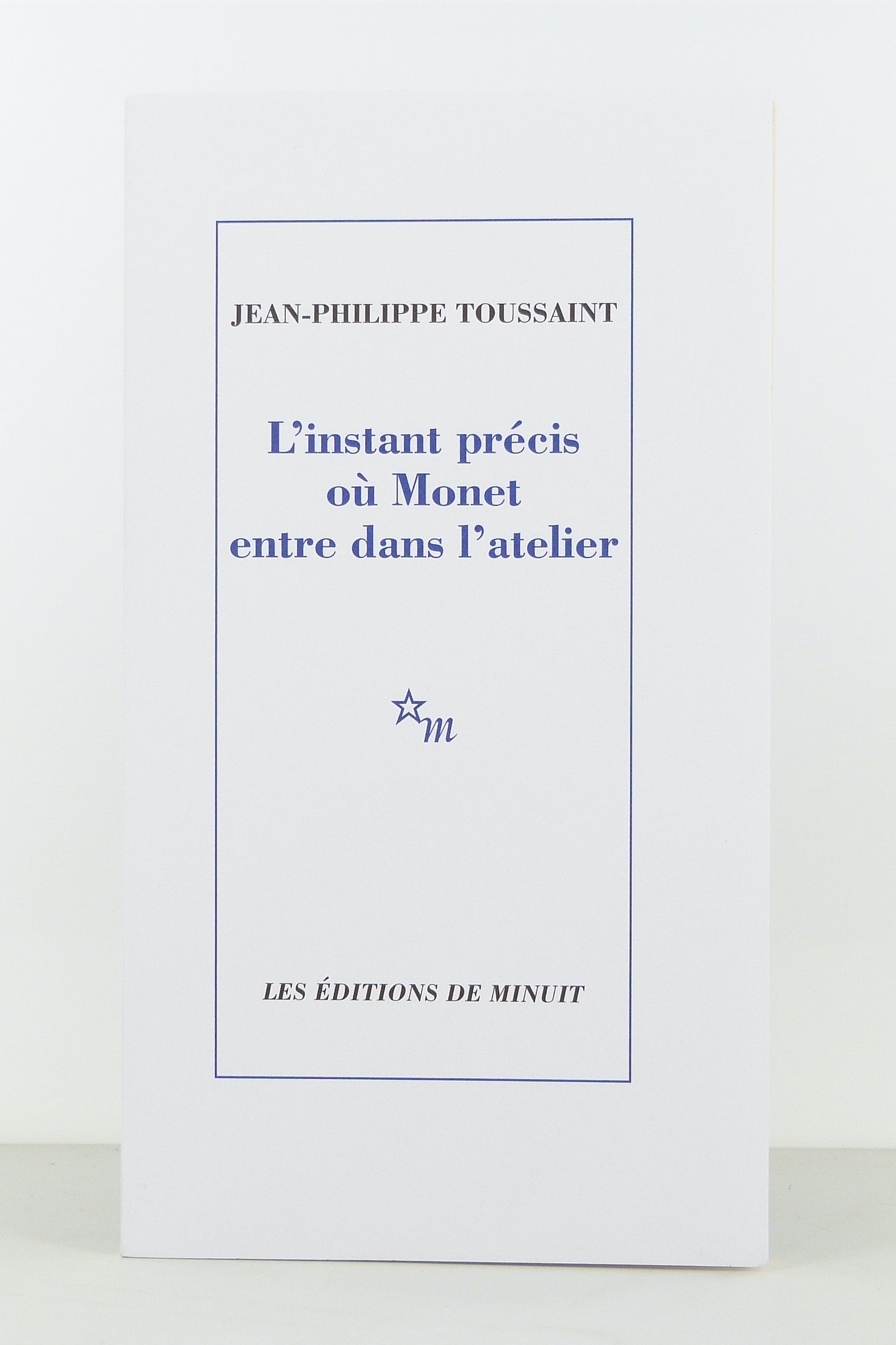 L'instant précis où Monet entre dans l'atelier