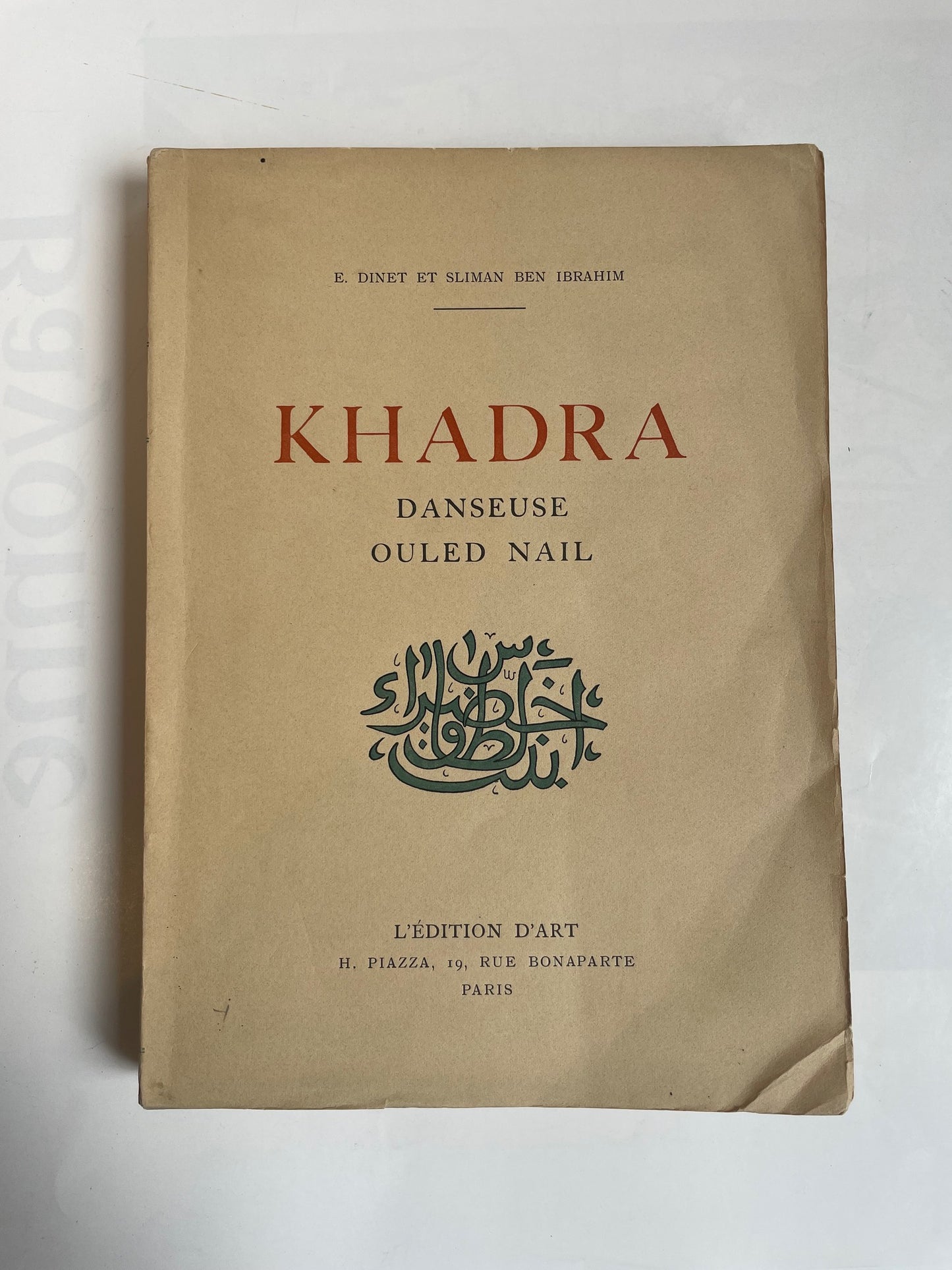 Khadra, danseuse Ouled Nail