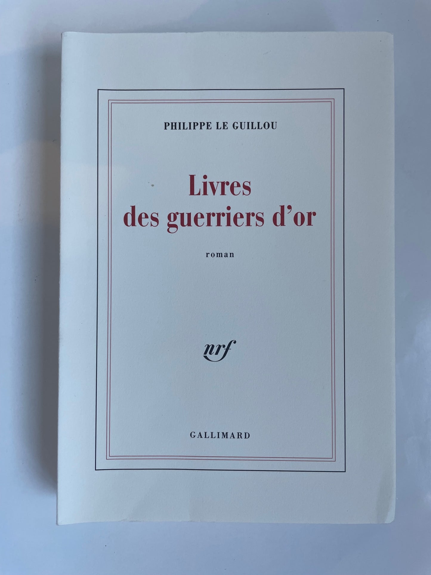 Livres des guerriers d'or
