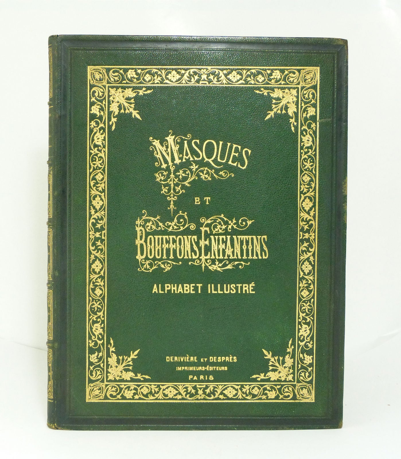 Masques et bouffons enfantins. Alphabet illustré.
