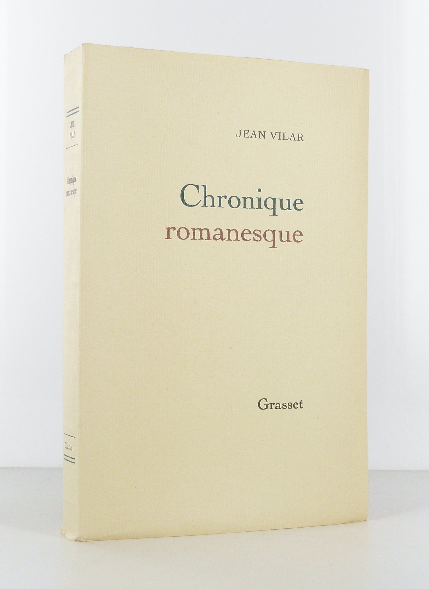 Chronique romanesque