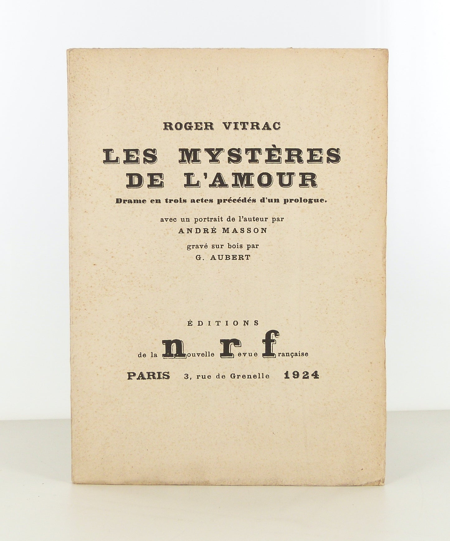 The Mysteries of Love. A drama in three acts preceded by a prologue.