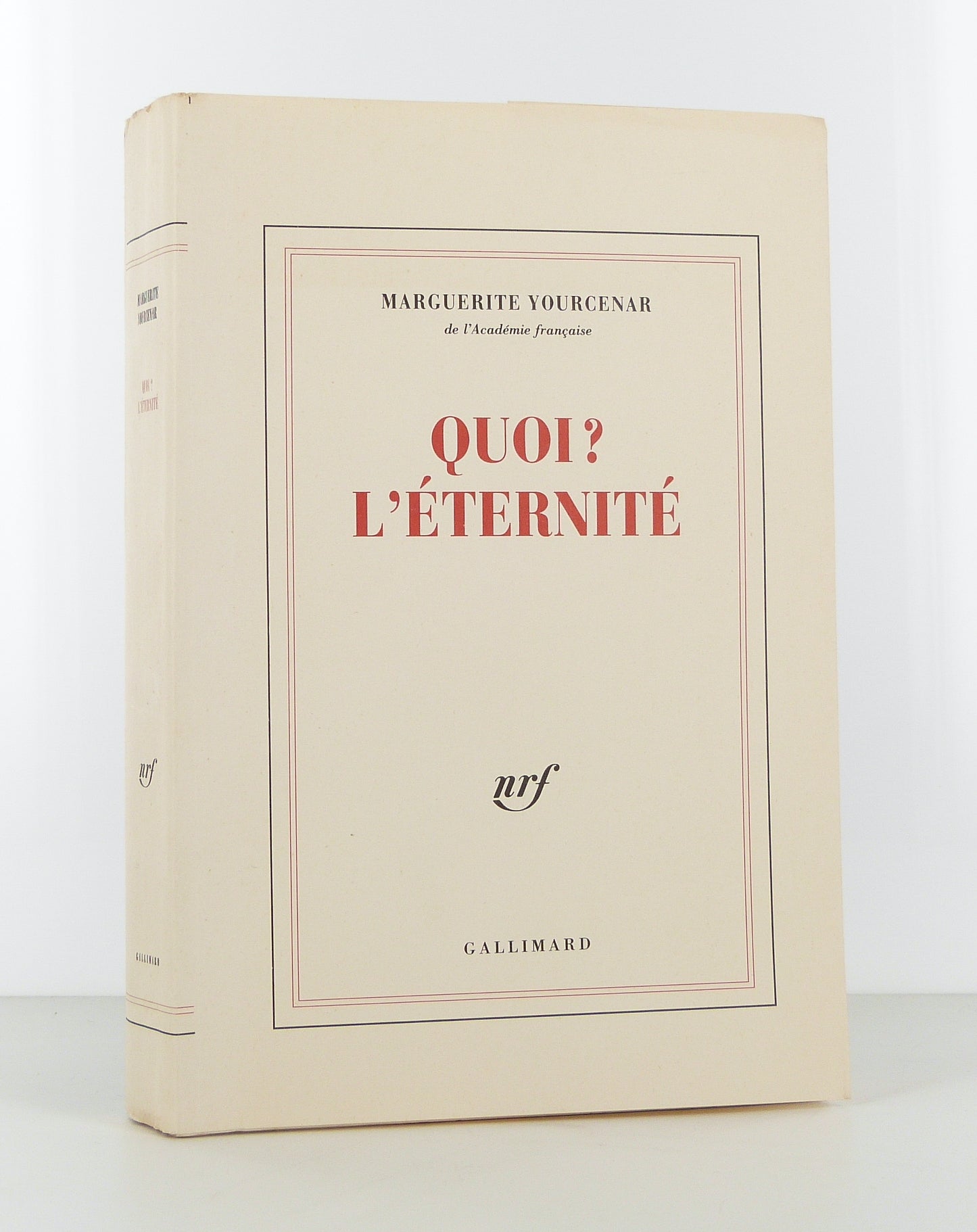 Quoi ? L'éternité