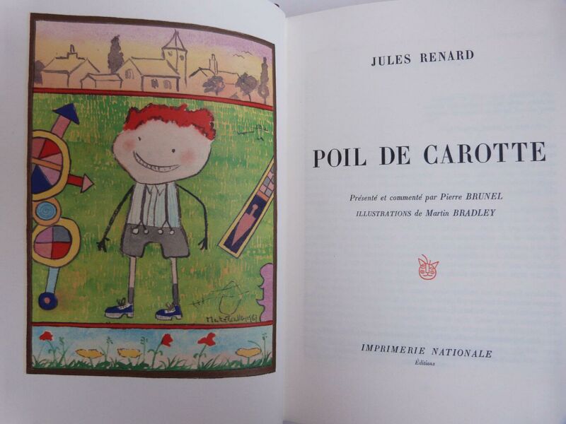 Poil de carotte | Jules Renard, illustré par Martin BRADLEY - Librairie