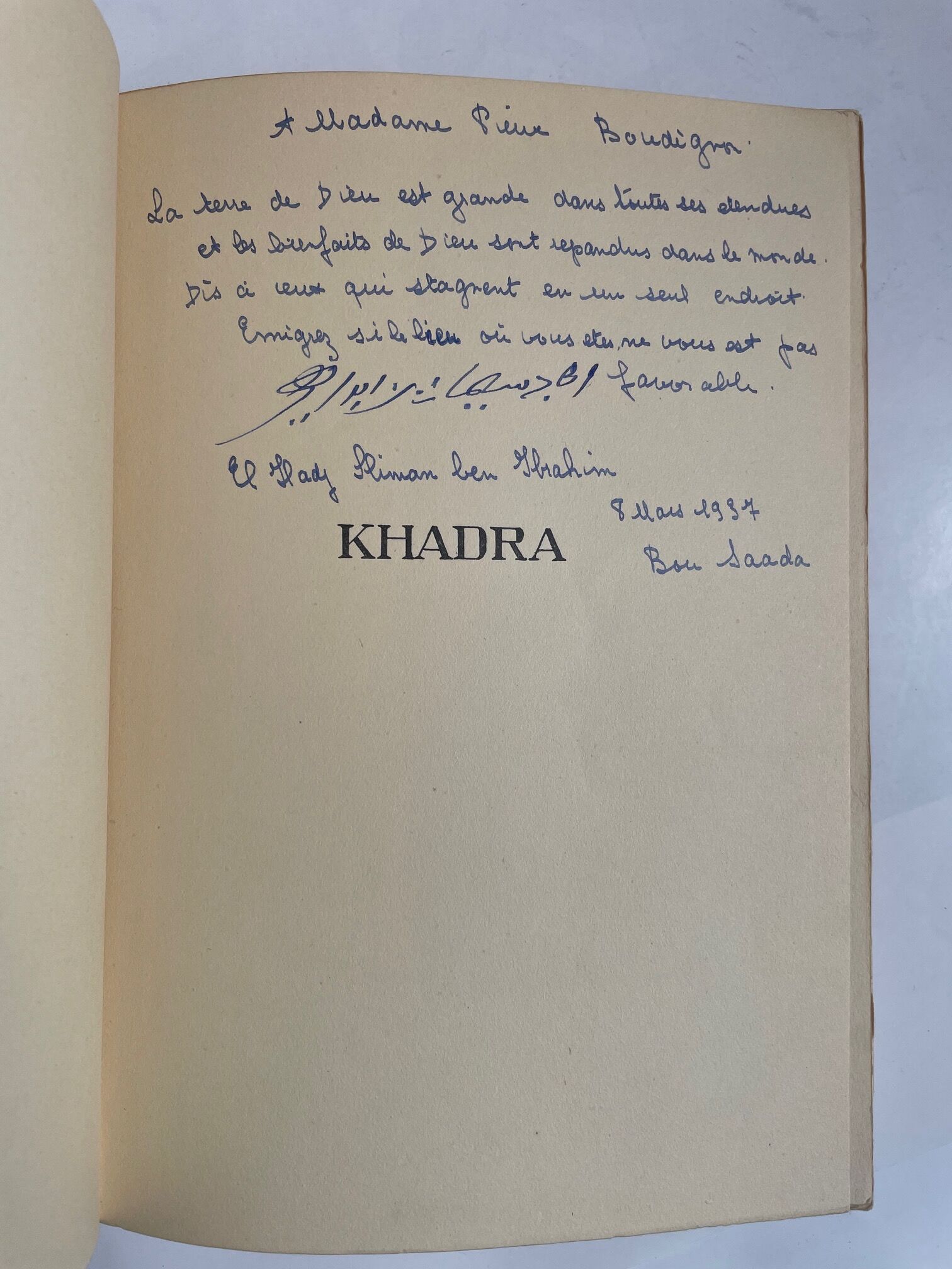 Khadra, danseuse Ouled Nail