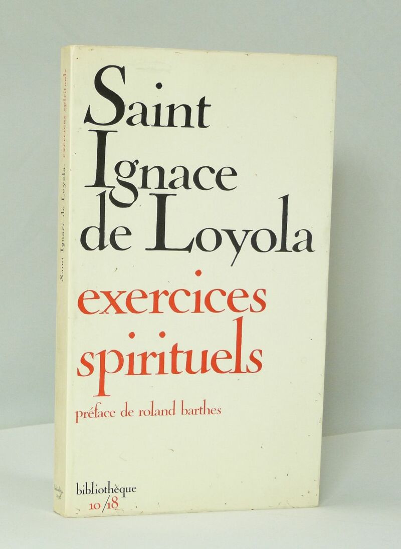 Saint Ignace de Loyola. Exercices spirituels. Librairie KOEGUI