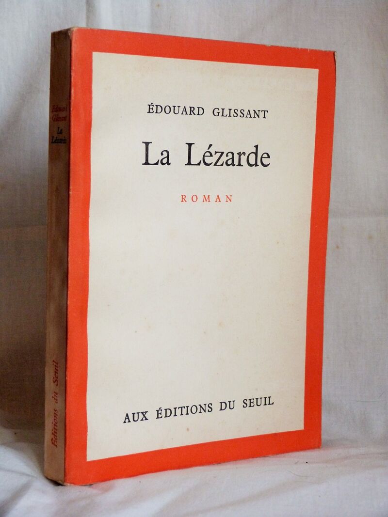 La lézarde, édition originale Édouard Glissant Librairie KOEGUI