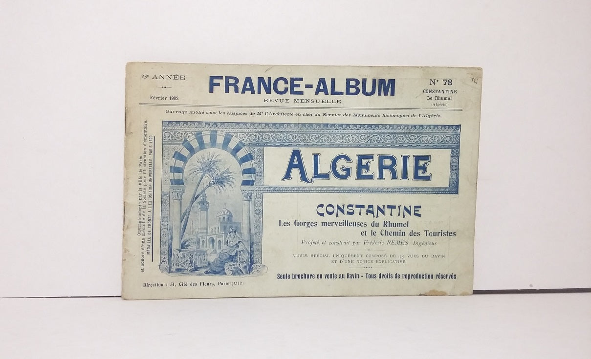 Algérie - Constantine - Les Gorges merveilleuses du Rhumel et le Chemin des Touristes.
