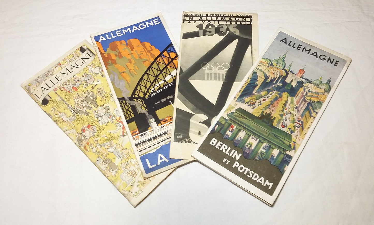 Germany - 4 tourist brochures.