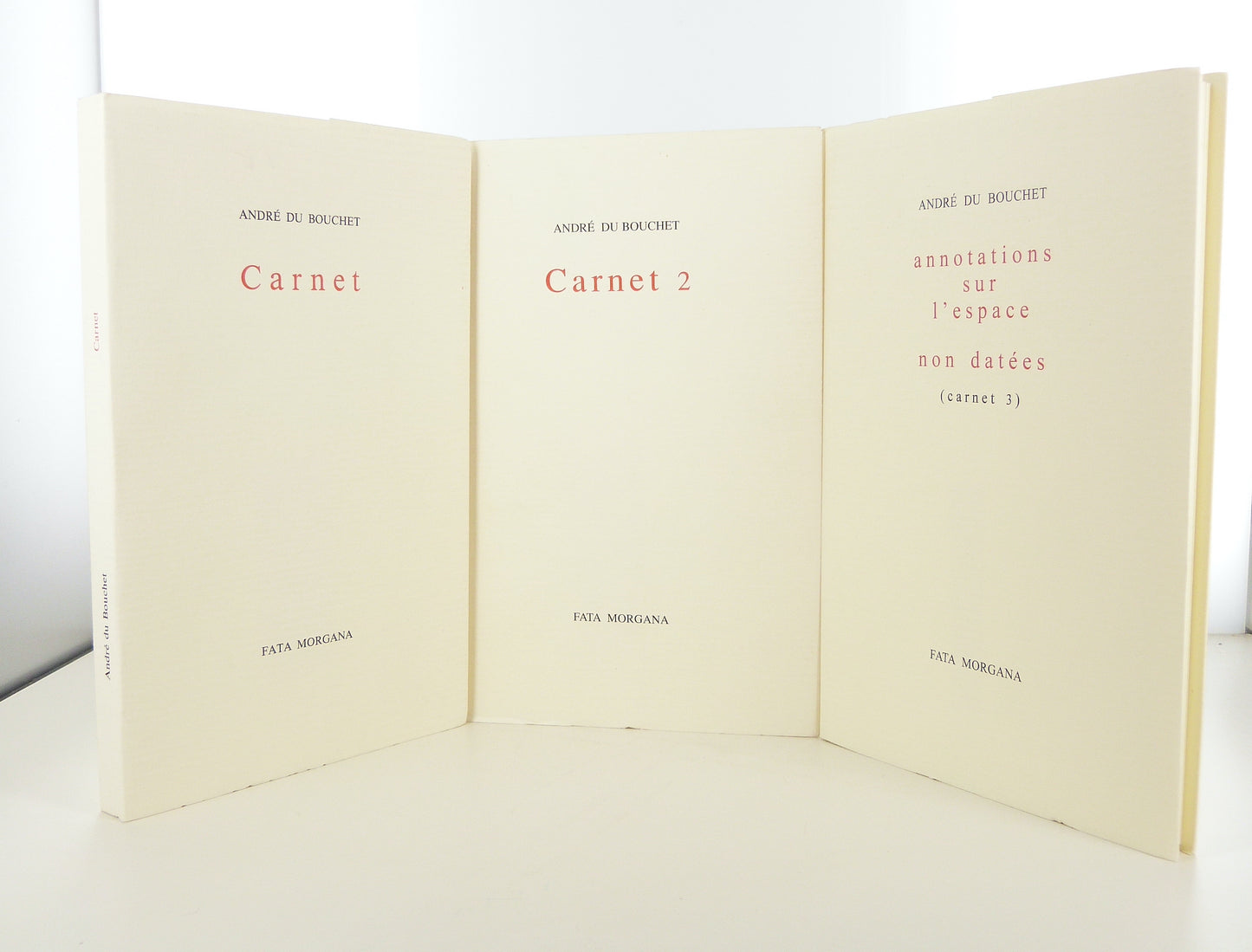 Carnet 1, 2 et 3