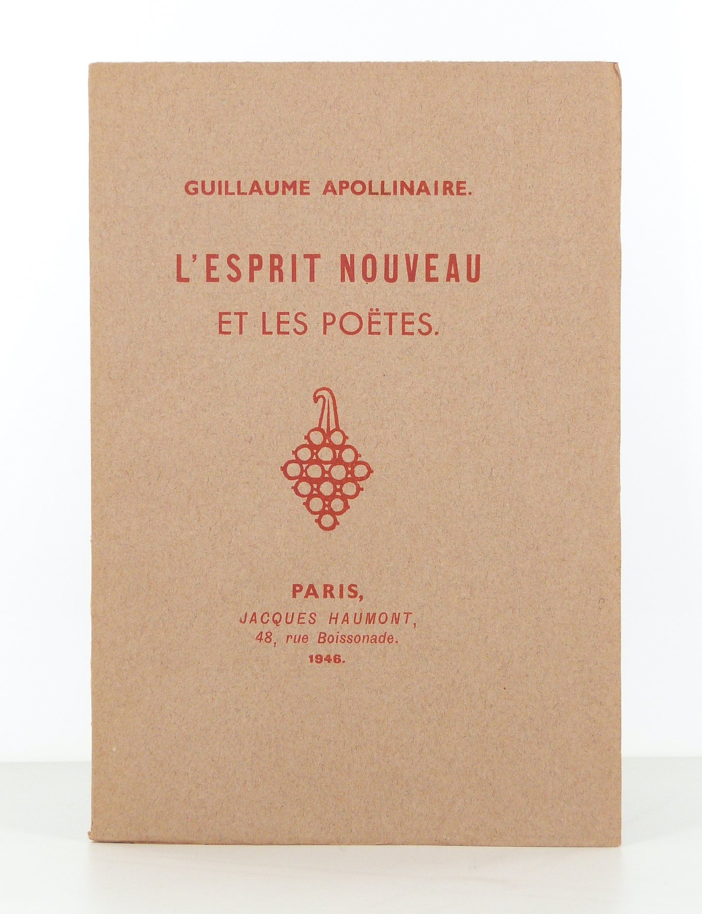 L’Esprit nouveau et les poëtes