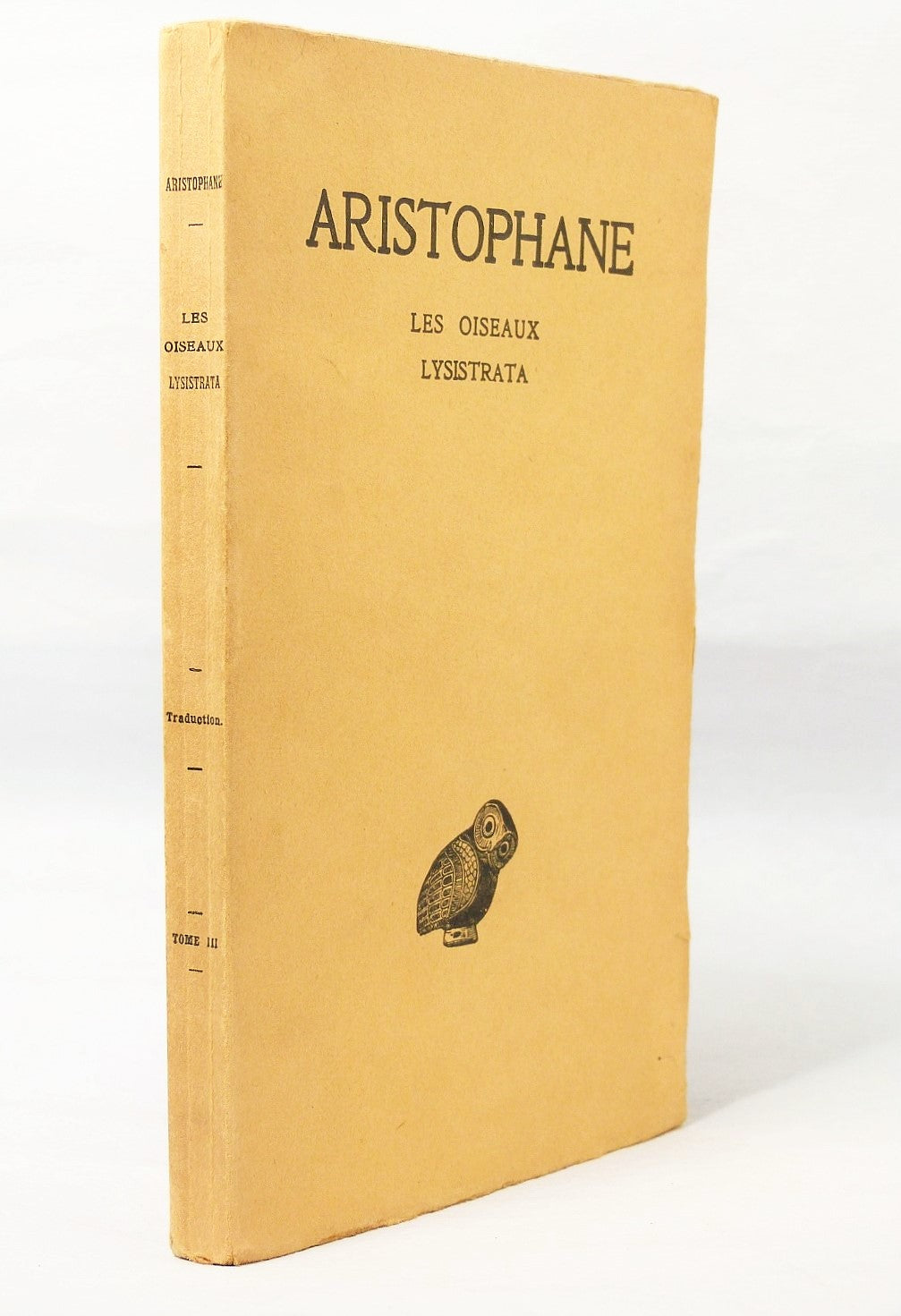 Tome III. Les oiseaux. Lysistrata