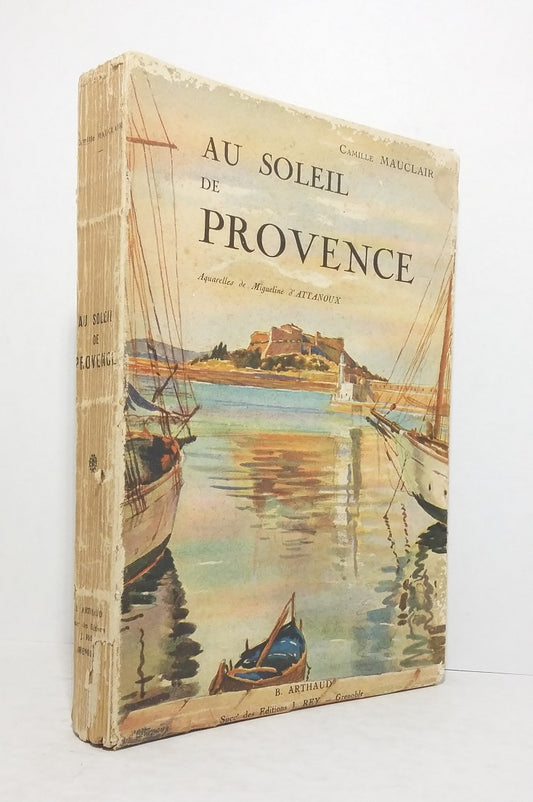 In the Provencal sun: The azure and the yews