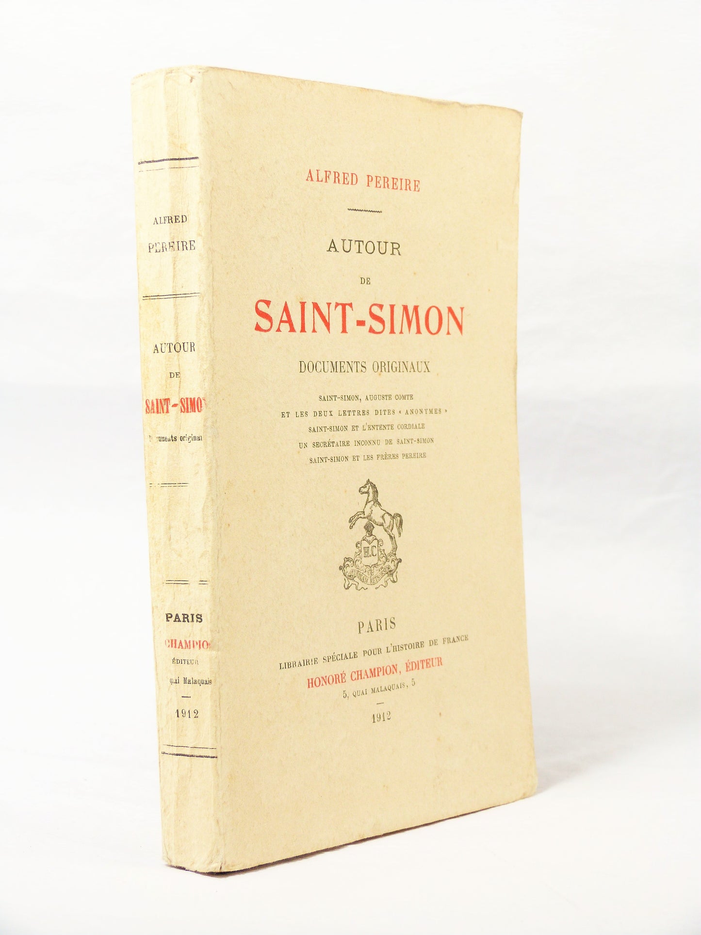 Autour de Saint-Simon