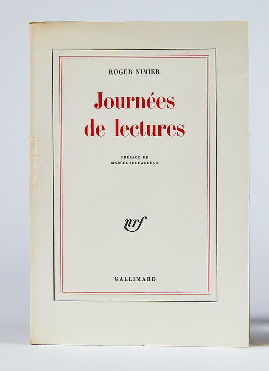 Journées de lectures