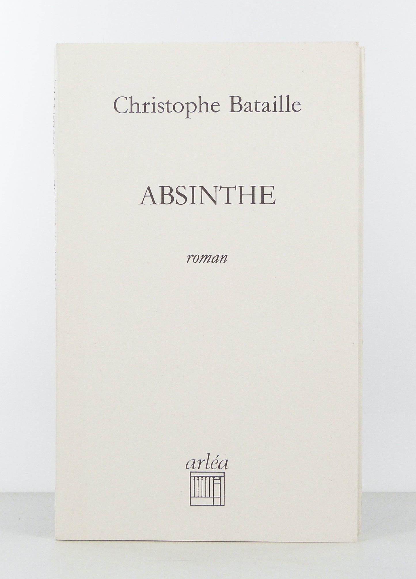 Absinthe, roman.