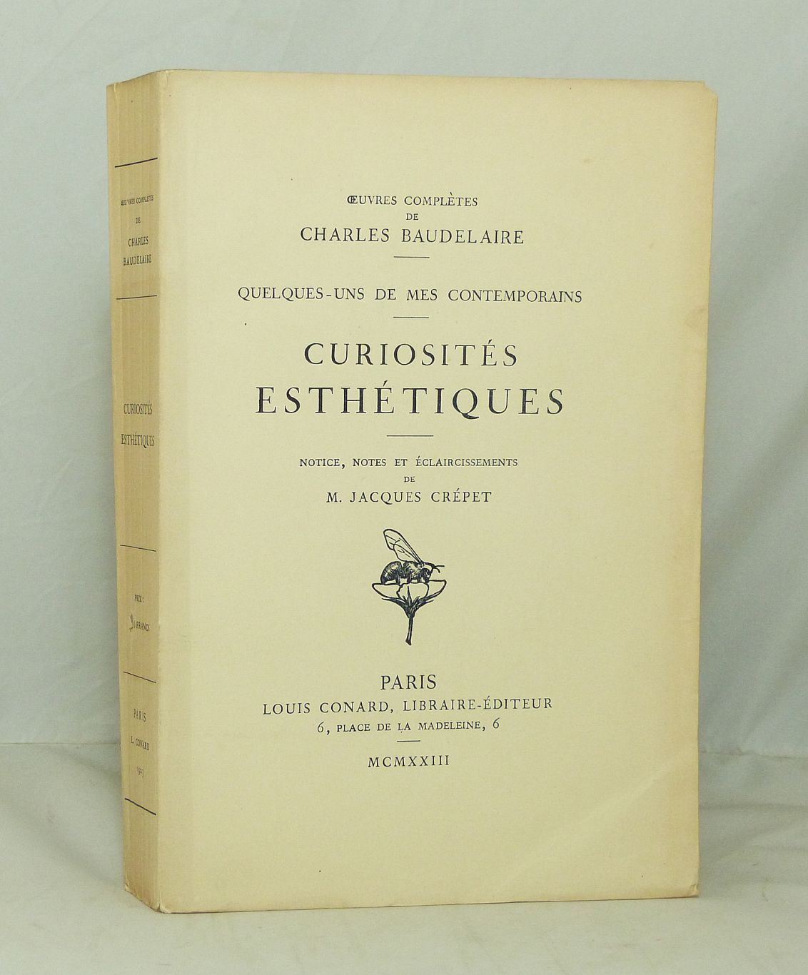 Curiosités esthétiques.