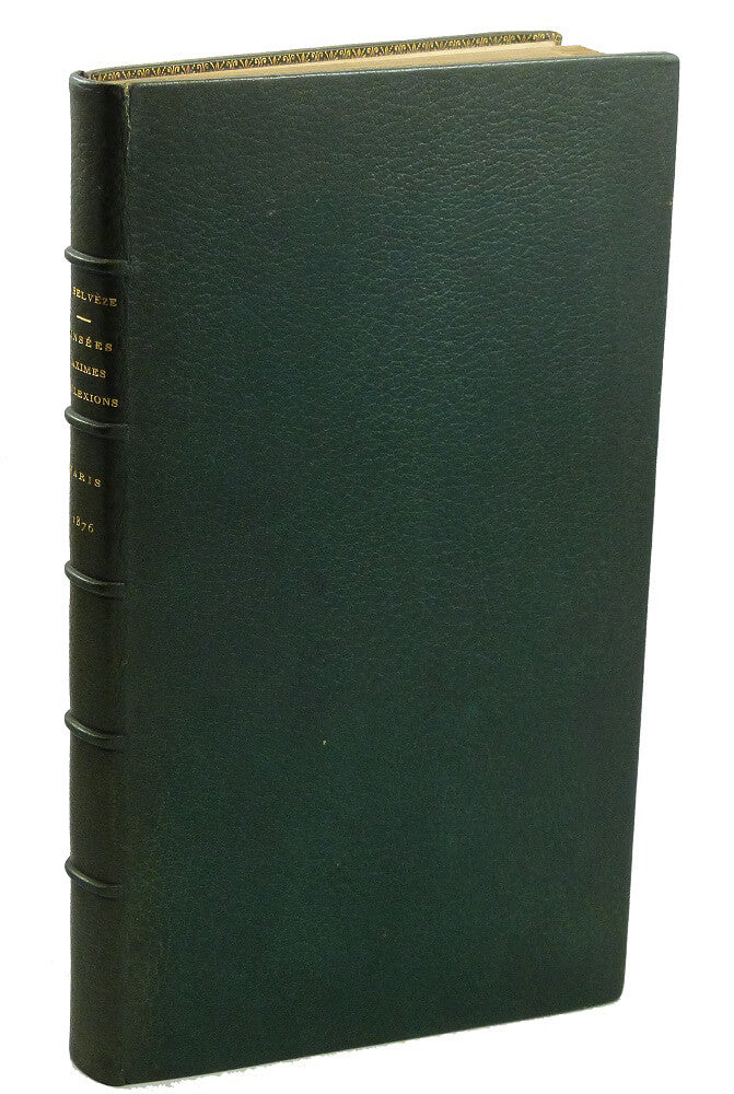 Thoughts, Maxims, Reflections by the Count of Belvèze
