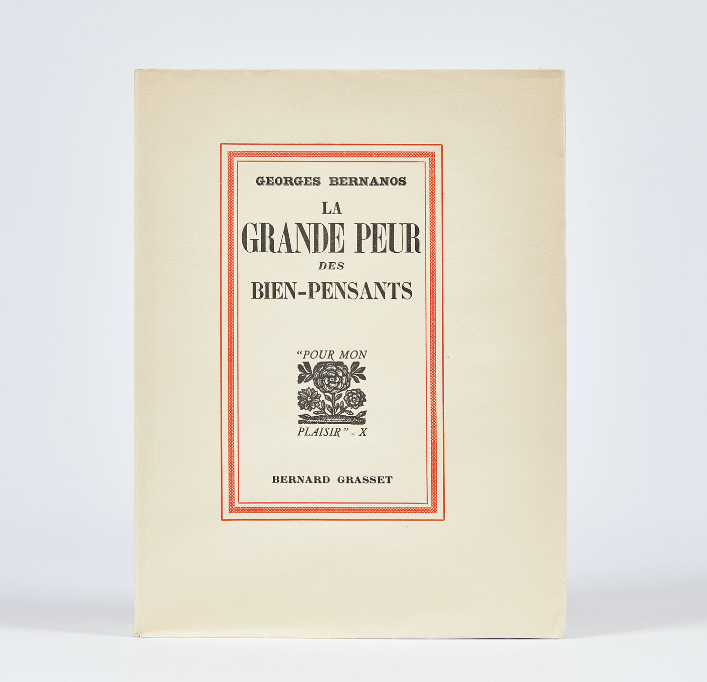 La grande peur des bien-pensants. Edouard Drumont.