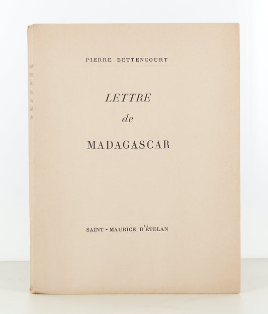 Letter from Madagascar