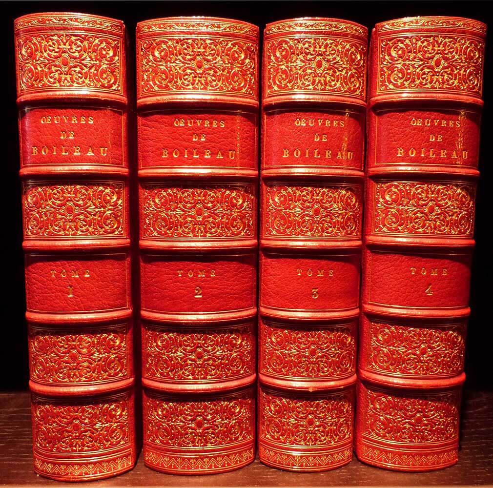 Works of Boileau Despréaux. With a commentary by M. de Saint-Surin