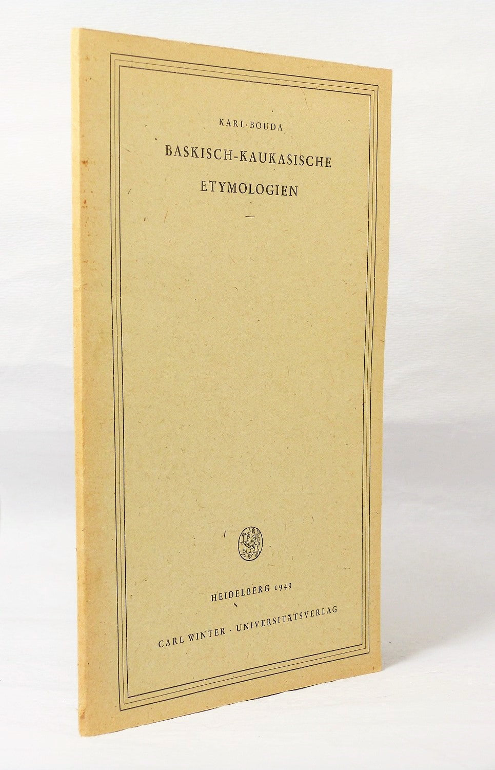 Baskish-Kaukasiche Etymologien