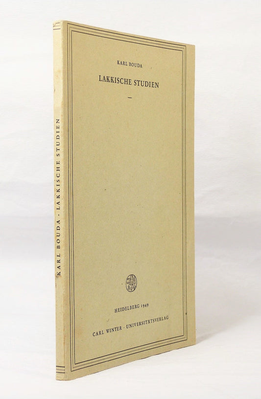 Lakkische Studien