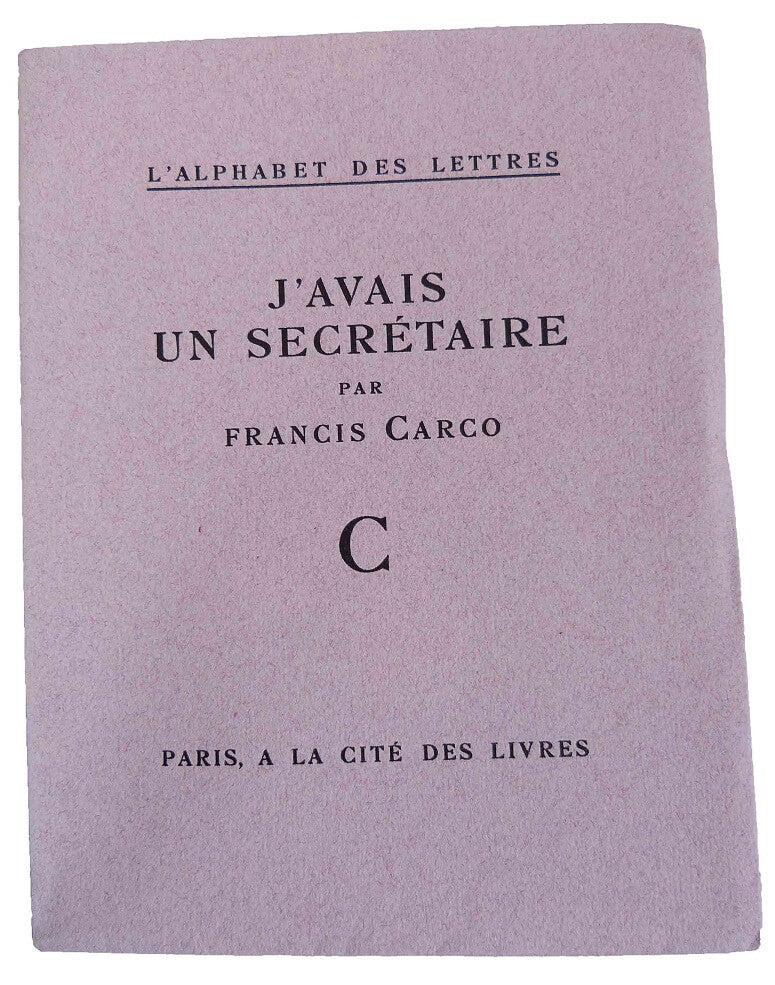 J'avais un secrétaire