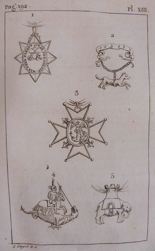 Chronological Abridgment of the History of the Orders of Chivalry