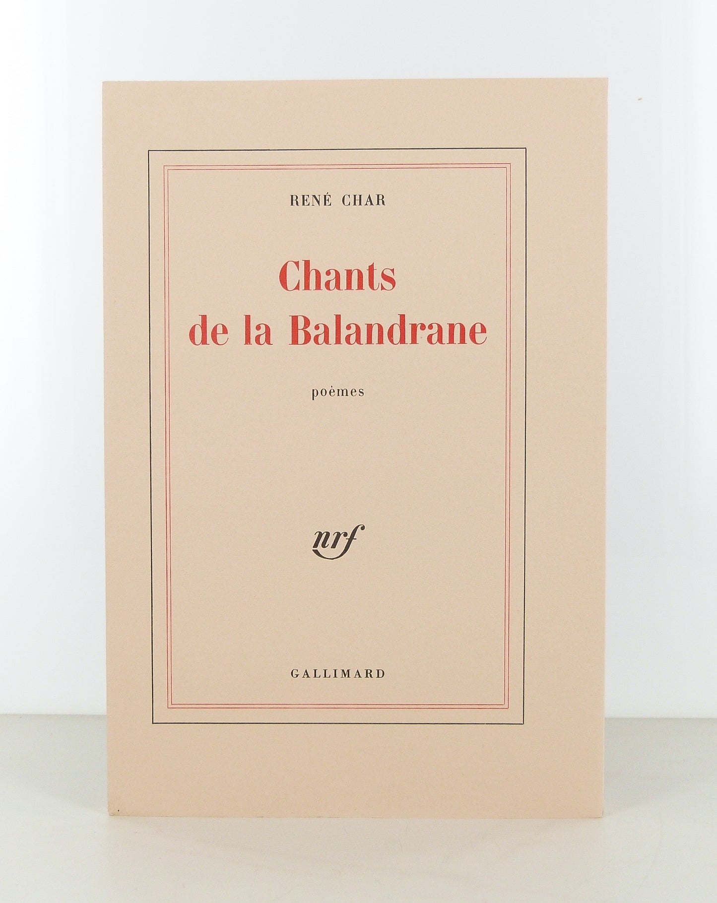 Chants de la Balandrane. Poèmes.