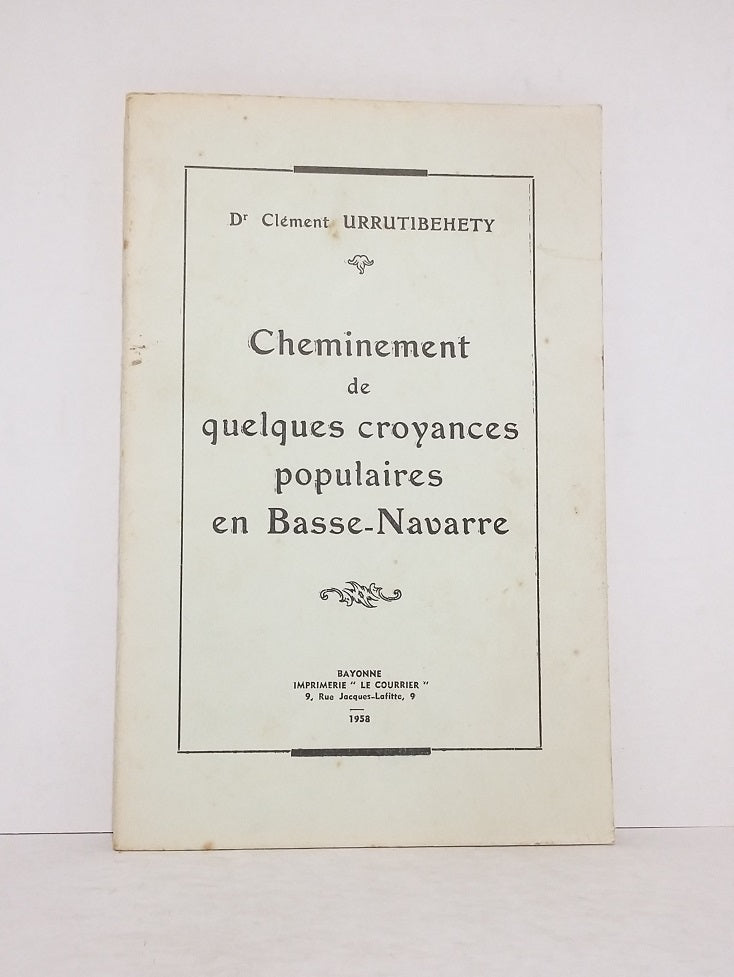 Cheminement de quelques croyances populaires en Basse-Navarre