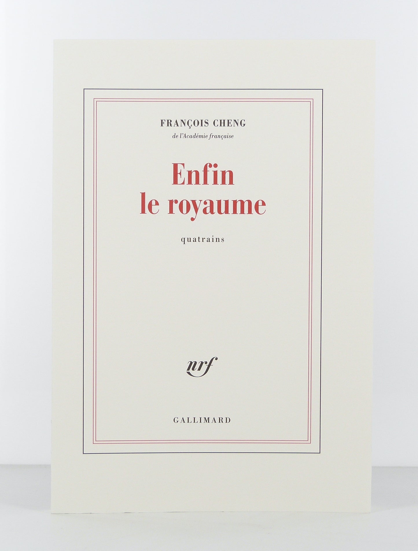 Enfin le royaume, quatrains