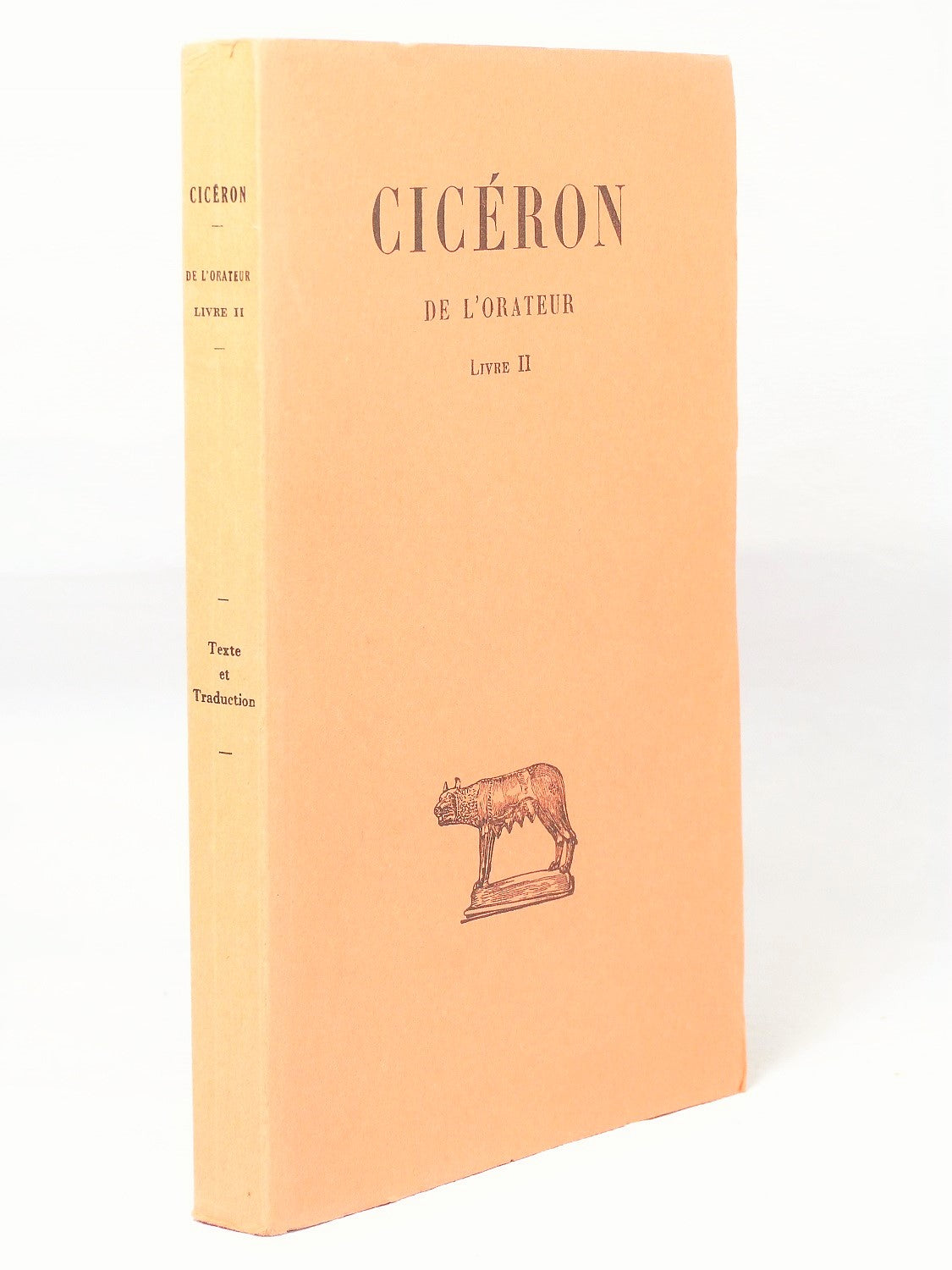 De l' orateur. Livre II