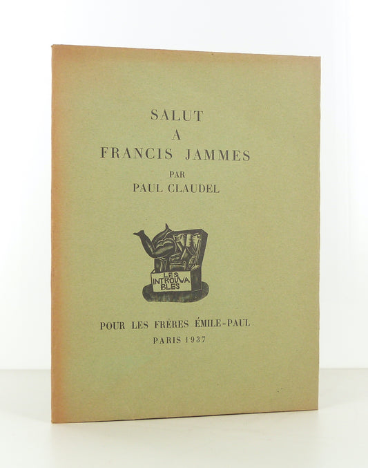 Greetings to Francis Jammes