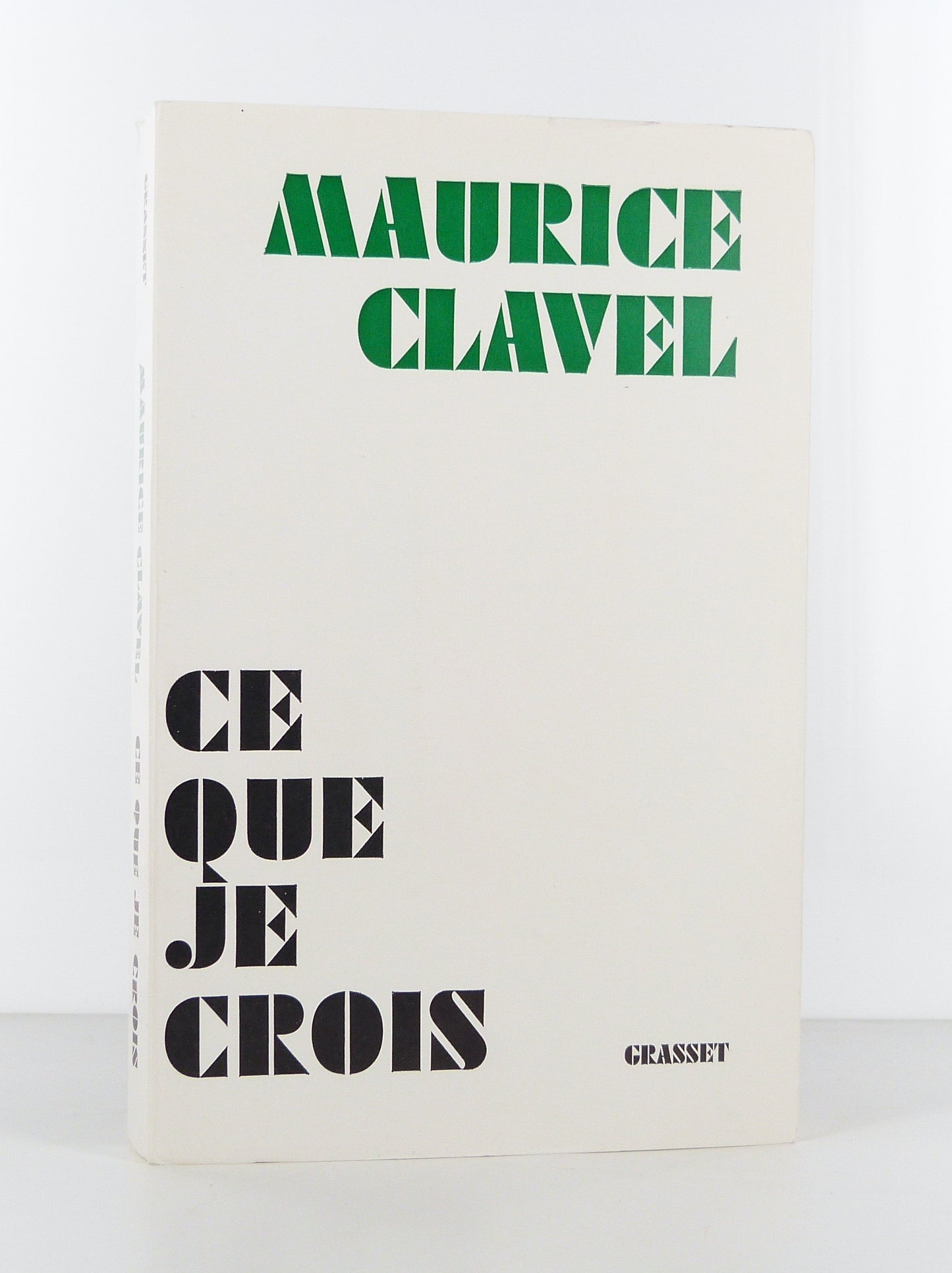 Ce que je crois
