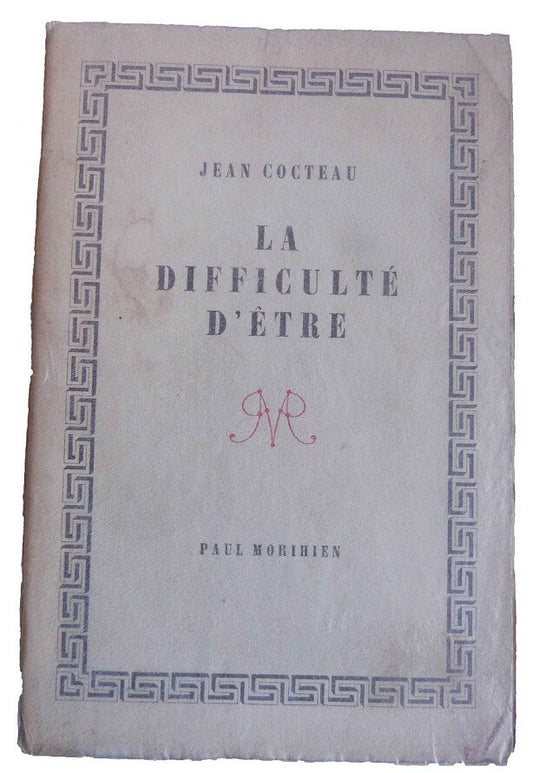 La difficulté d'être